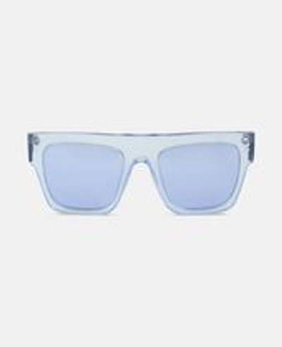 Shop Stella Mccartney Sky Icy Ice Sunglasses In Blue