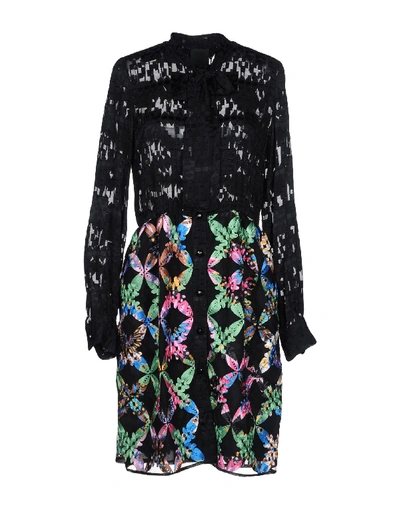 Shop Anna Sui Short Dresses In Black