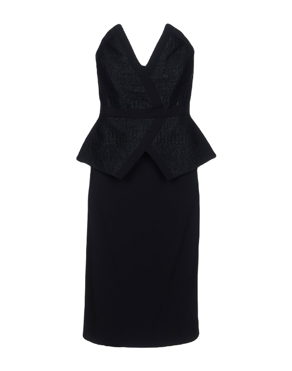 Tamara Mellon Short Dress In Black | ModeSens