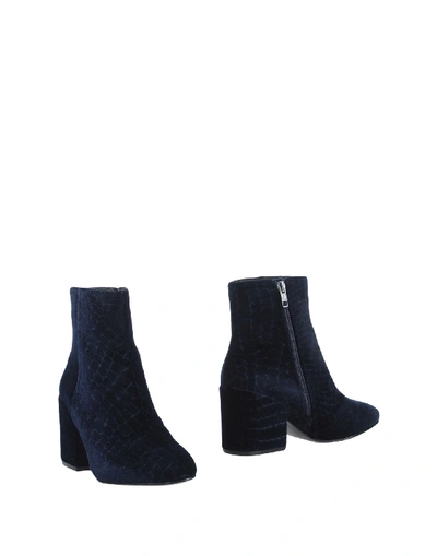 Shop Ash Ankle Boot In Dark Blue