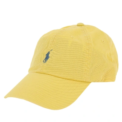 Shop Polo Ralph Lauren Hat Hat Men  In Yellow