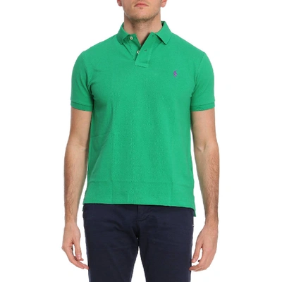 Shop Polo Ralph Lauren T-shirt T-shirt Men  In Green