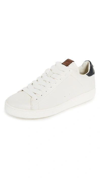 Shop Coach C101 Low Top Sneaker In White/navy