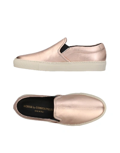 Shop Common Projects Sneakers In Copper