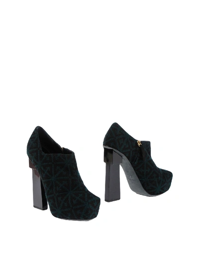 Shop Aperlai Ankle Boot In Dark Green