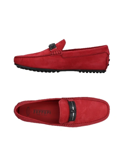 Shop Tod's For Ferrari In Red