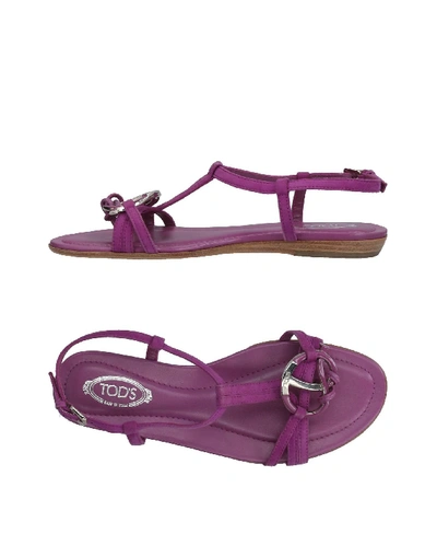 Shop Tod's In Mauve