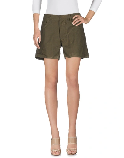 Shop L.g.b. Shorts & Bermuda In Military Green