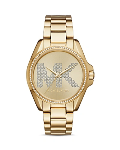 Shop Michael Kors Bradshaw Watch, 43mm In Gold