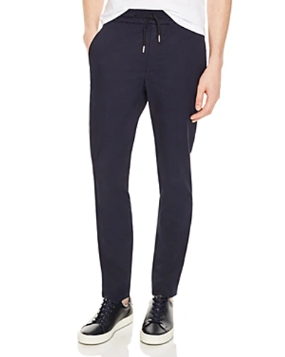 Shop Sandro Alpha Slim Fit Jogger Trousers - 100% Exclusive In Navy Blue