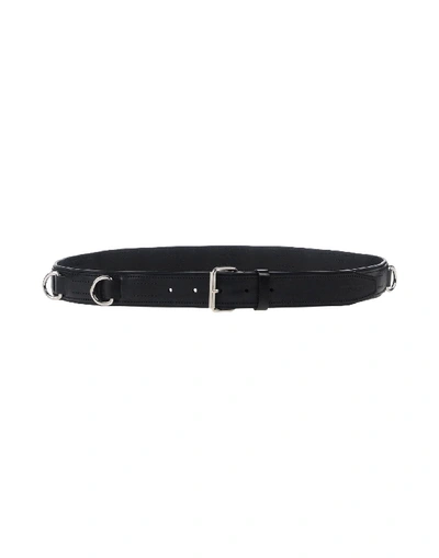 Shop Dsquared2 Fabric Belt In Black