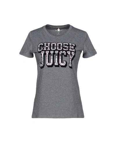 Shop Juicy Couture T-shirt In Grey