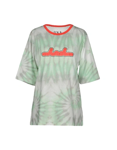 Shop Back T-shirt In Light Green