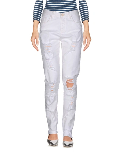 Shop Pinko Jeans In White