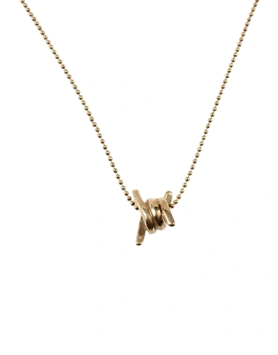 Shop Dsquared2 Necklace In Silver