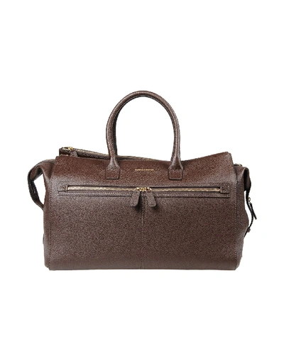 Shop Dsquared2 Travel & Duffel Bag In Brown
