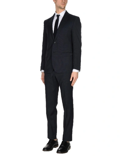 Shop Montezemolo Suits In Black