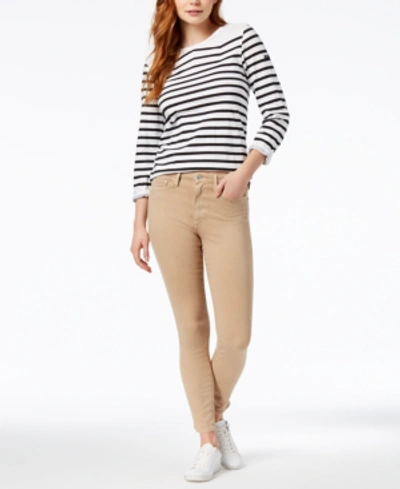 Shop Joe's Jeans The Charlie Ankle Skinny Jeans In Sand