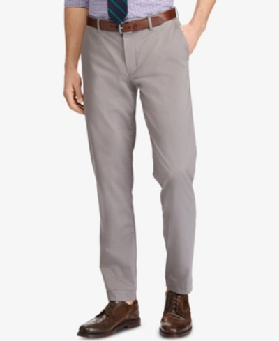 Shop Polo Ralph Lauren Men's Straight Fit Chino Pants In Grey