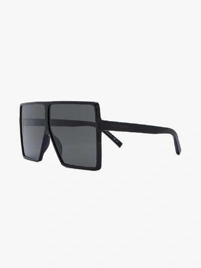 Shop Saint Laurent Eyewear Big Space Sunglasses In Black