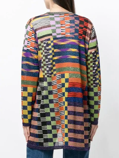 Shop Missoni Striped Cardigan - Multicolour