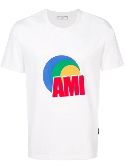 Shop Ami Alexandre Mattiussi Graphic Tee-shirt