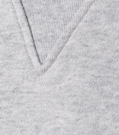 Shop Acne Studios Yana Cotton Sweatshirt In Grey