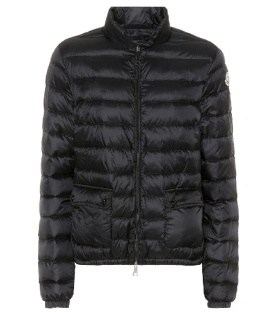 Moncler Womens Lans Packable Short Down Jacket In Brown