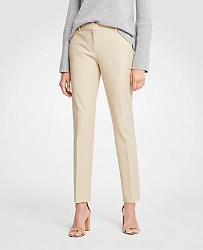 Shop Ann Taylor The Ankle Pant In Coastal Beige
