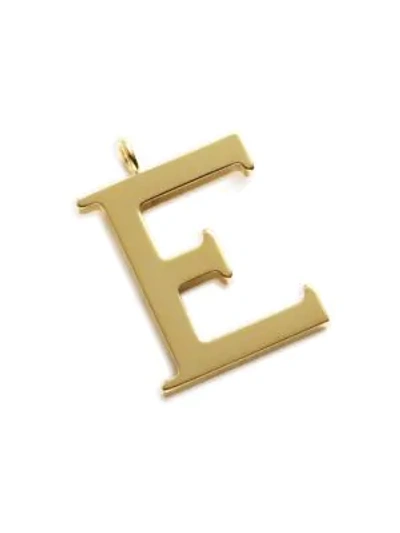 Shop Chloé Initial Charm In Letter E