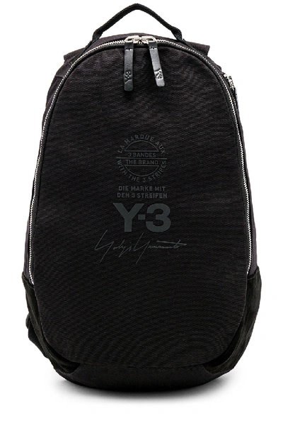 Shop Y-3 Yohji Yamamoto Backpack In Black