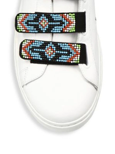 Shop Ash Pharell Beaded Sneakers In White Multi