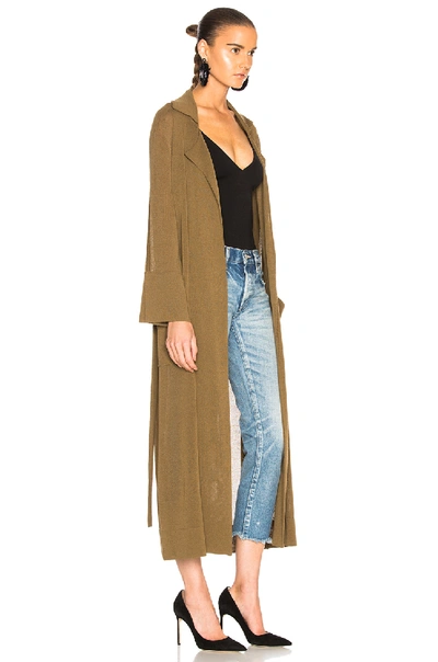 Shop Soyer Summer Belted Trench Coat In Green