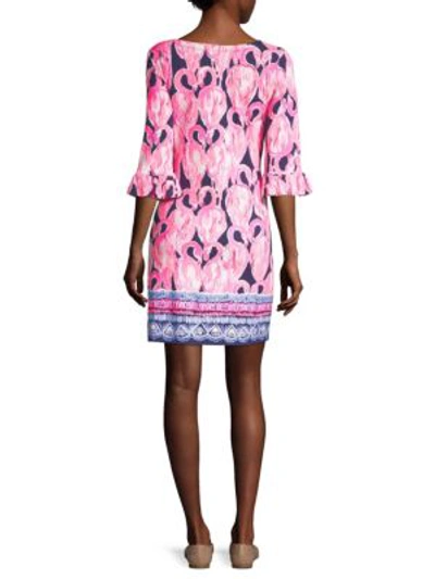 Shop Lilly Pulitzer Sophie Ruffle Dress In High Tide