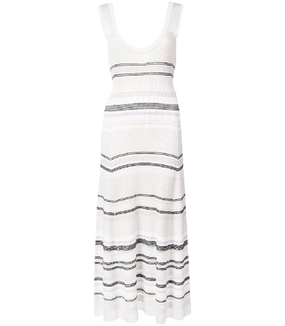 Shop Proenza Schouler Sleeveless Knit Dress In White