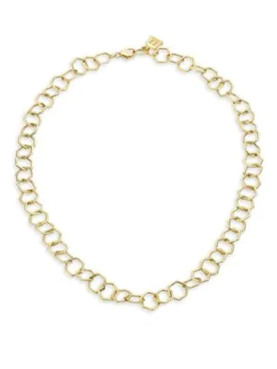 Shop Temple St Clair Garden Of Earthy Delights 18k Gold Chain Necklace In Yellow Gold
