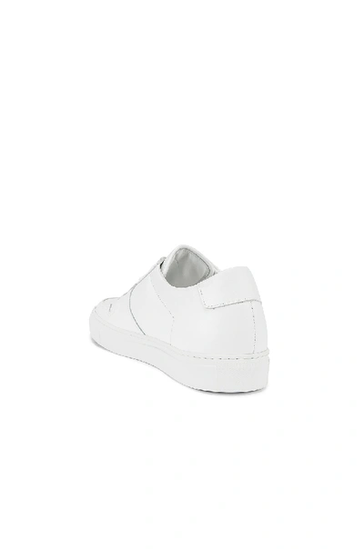 Shop Common Projects Leather Bball Low In White