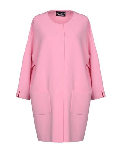 Shop Boutique Moschino Full-length Jacket In Light Pink