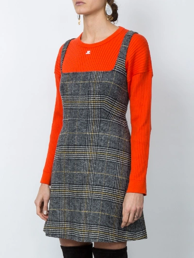 Shop Alexa Chung Cutout Pinafore Dress