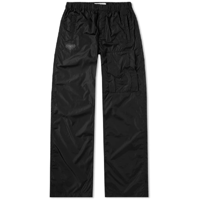 Shop Givenchy Nylon Cargo Logo Jogging Pant In Black