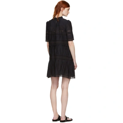 Klinik ide Politistation Isabel Marant Étoile Isabel Marant Etoile Black Lace-trimmed Vicky Dress |  ModeSens