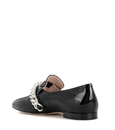 Shop Christopher Kane Patent Leather Loafers