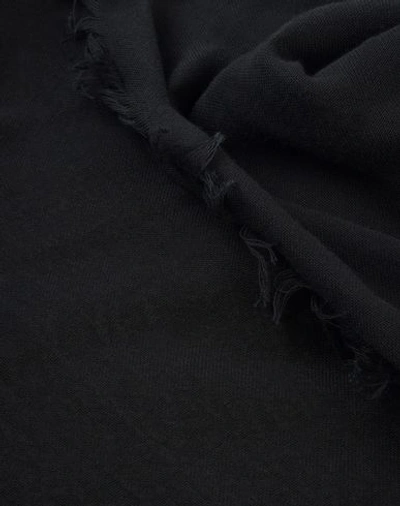 Shop Rick Owens Oblong Scarves In Black