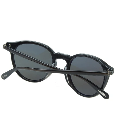 Shop Oliver Peoples X Berluti Rue Marbeuf Sunglasses In Black