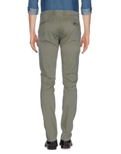 Shop Berwich Casual Pants In Military Green
