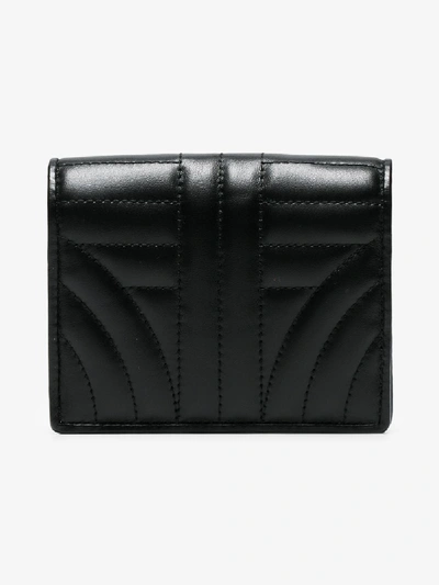 Shop Prada Black Quilted Leather Wallet