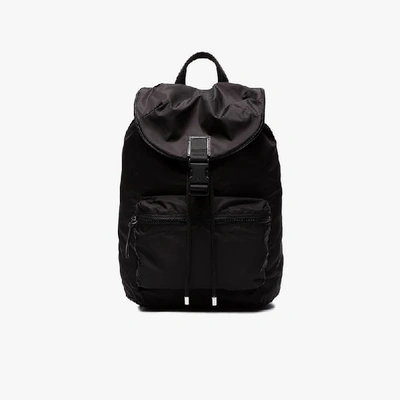 Shop Givenchy Backpack With Star Strap In Black
