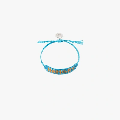 Shop Venessa Arizaga Hangry Bracelet In Blue