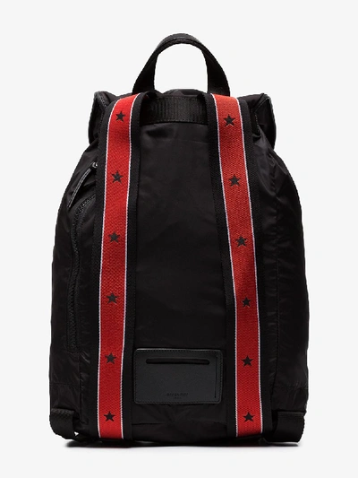 Shop Givenchy Backpack With Star Strap In Black