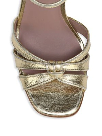 Shop Diane Von Furstenberg Felicity Sandals In Gold